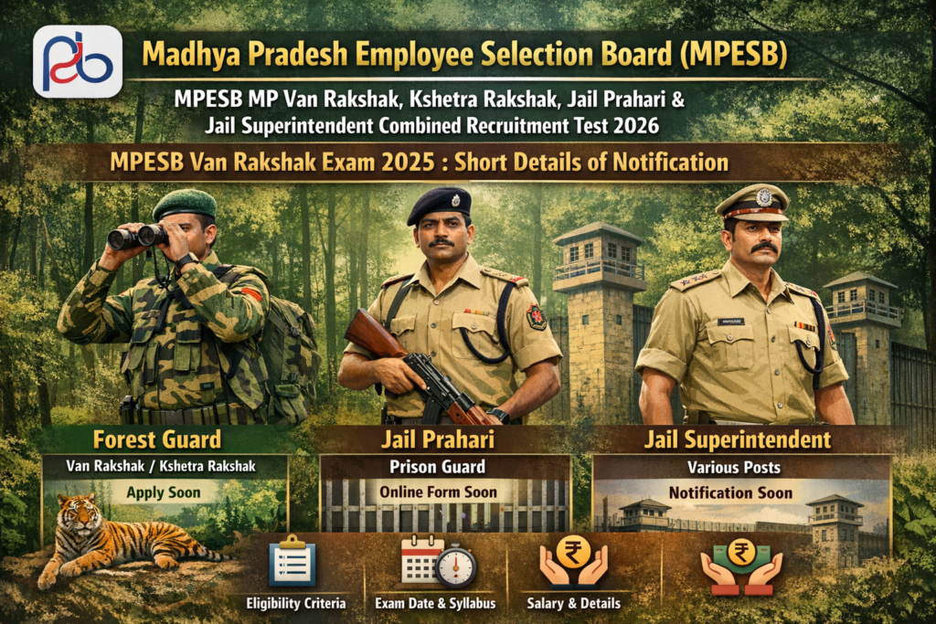 MPESB Recruitment 2026