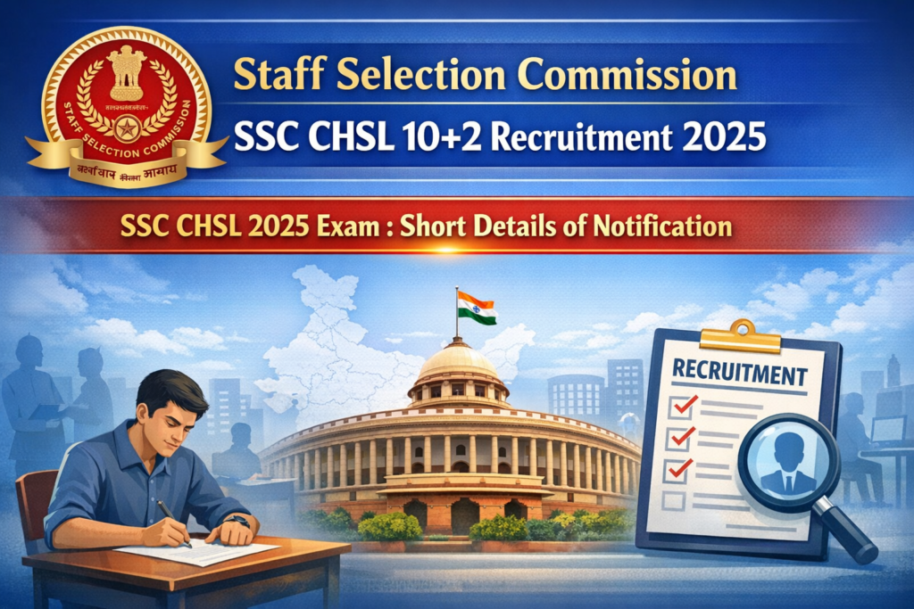 SSC CHSL Recruitment 2025 Result Released