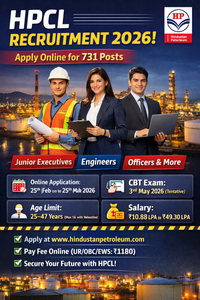 HPCL Recruitment 2026