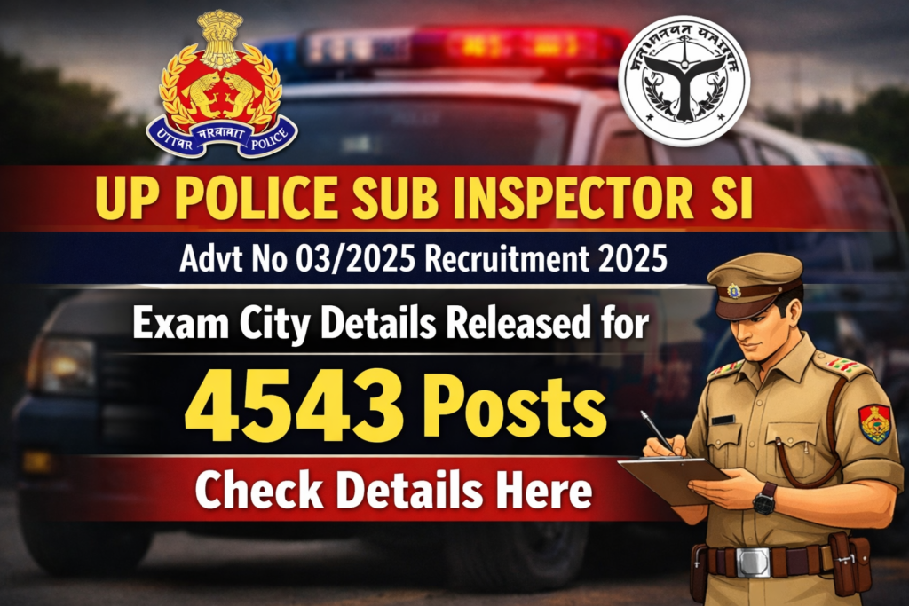 UP Police Sub Inspector SI Exam